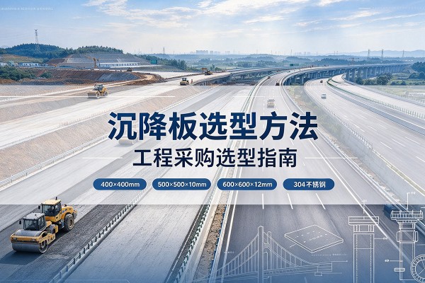 静乐沉降板选择方法