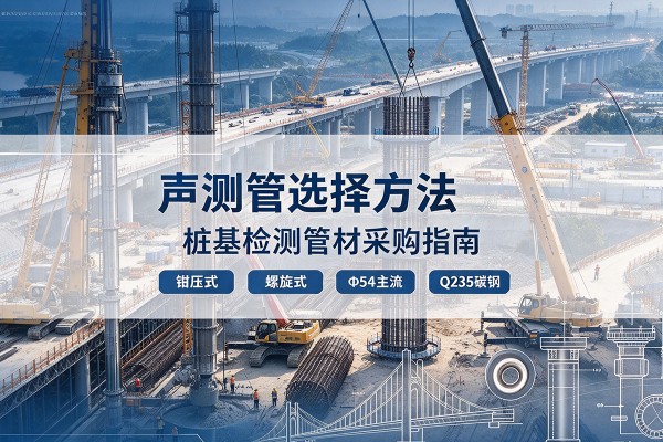 静乐声测管选型标准