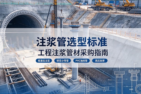 静乐注浆管选型标准
