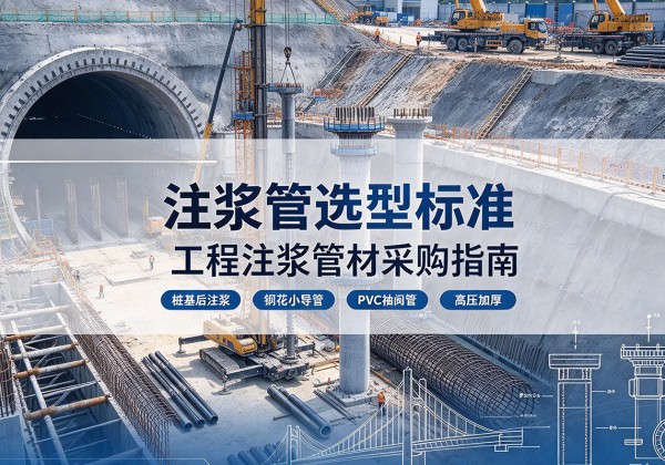 静乐注浆管选型标准